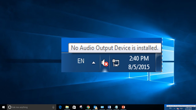 no audio device is installed windows 7